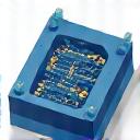 Icona rappresentativa della costruzione di stampi e attrezzature.