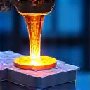 Icona rappresentativa dei servizi di fusione di metalli.